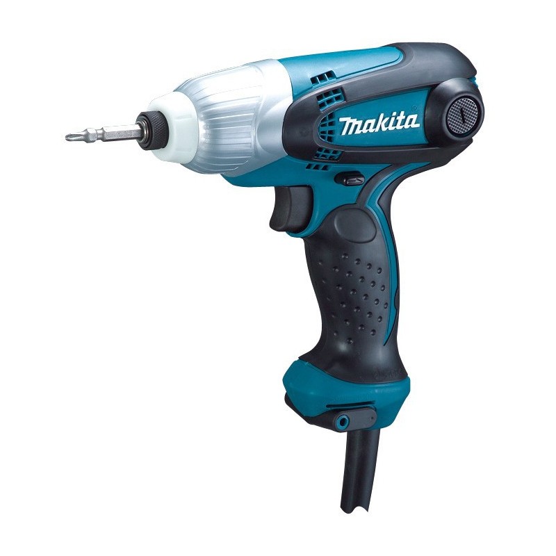 ATORNILLADOR DE IMPACTO VVR 6.35MM(1/4") 230W C/CAJA TD0101 - MAKITA