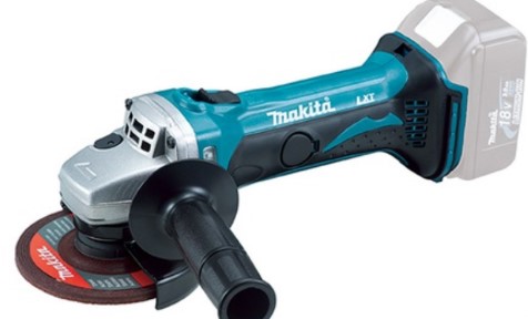 ESMERIL ANGULAR 4-1/2" 18V 8500RPM S/BAT DGA458Z - MAKITA