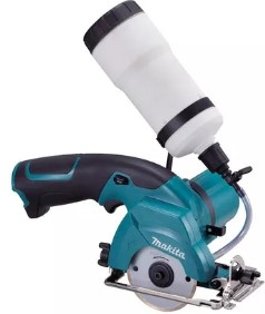 CORTADORA D/VIDRIO INALAMBRICA 3.3/8" 12V. 1400RPM S/BAT CC300DZW - MAKITA