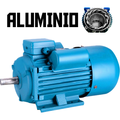 MOTOR MONOFASICO BAJA 0.5HP - ALUMINIO /YA80B-4 - WELKER
