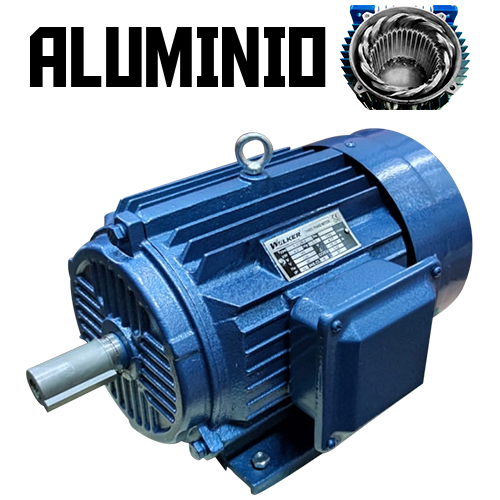 MOTOR TRIFASICO BAJA 3.0HP - ALWIRE / YAL100L1-4 - WELKER