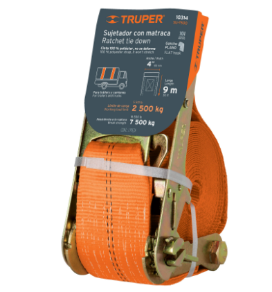 SUJETADOR DE CARGA MAX. 6000KG. 9M # 10314 - TRUPER