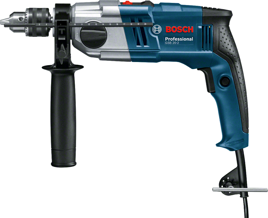 TALADRO PERCUTOR 1/2" 800w C/CAJA (#GSB 20-2 RE) - BOSCH BRASIL