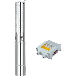 ELECTROBOMBA SUMERGIBLE MONOFASICO IMPULSOR DE ACERO INOXIDABLE 4SM8-5F 1.0HP  2" 220V 60 HZ - WELKER