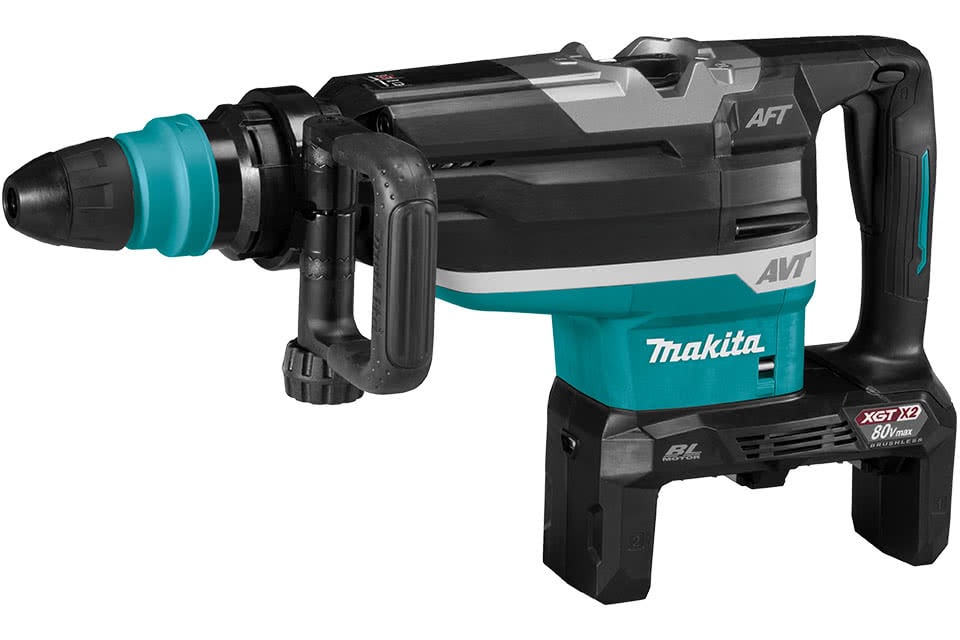 MARTILLO PERFORADOR SDS-MAX 40V X2 XGT 52MM S/BAT HR006GZ - MAKITA