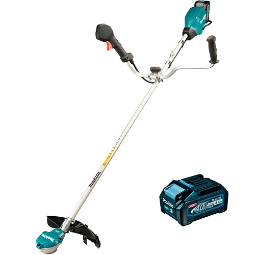 DESBROZADORA MANILLAR U 350MM UR002GZ  C/ 1 BAT XGT 40V 4.0Ah + CARGADOR - MAKITA