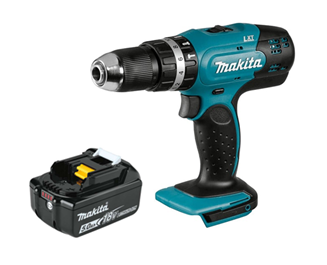 TALADRO PERCUTOR  1/2"  DHP453Z  C/ 1 BAT. 18V LXT 5.0Ah - MAKITA