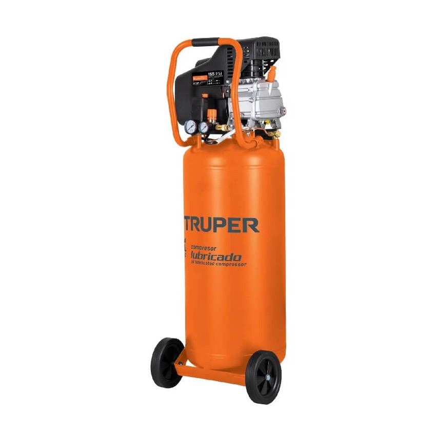 COMPRESORA DE AIRE VERTICAL 80 LITROS 3.5HP (#102116) - TRUPER