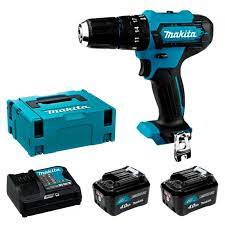 TALADRO PERCUTOR  3/8" 12V/2 BAT 4.0AH HP333DSMJ - MAKITA