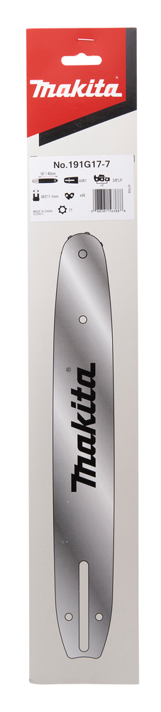 ESPADA DE MOTOSIERRA 16" 1.1MM PARA DUC400/UC017G 191G17-7 - MAKITA