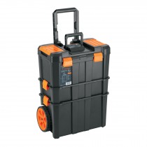 CAJA DE HERRAMIENTAS 19"x25" 3 EN 1 DESMONTABLE C/ RUEDAS #102644 - TRUPER