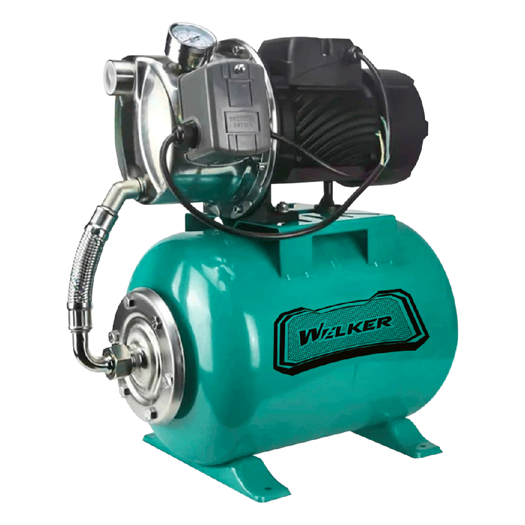 ELECTROBOMBA DE ACERO INOXIDABLE 1HP MONOF. WKR-ATSGJ600 24L - WELKER