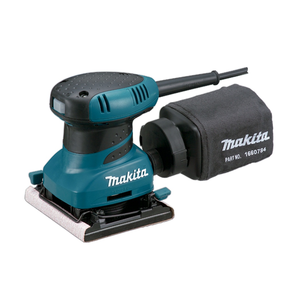 LIJADORA ORBITAL 1/4 PLIEGO 112 X 102 MM. 200W. 14 000 OPM. 1.1KG. BO4556 - MAKITA