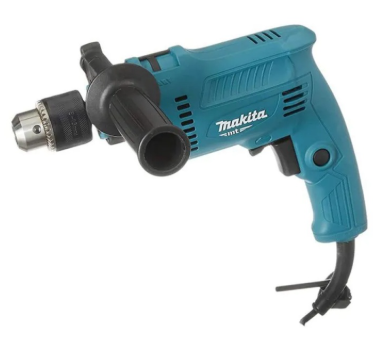 KIT - M0801B TALADRO PERCUTOR 1/2" 500W MT AZUL / 0-2,900 RPM- MAKITA + JUEGO DE BROCAS 16PZAS (2-10MM) ASK01016 ASAKI