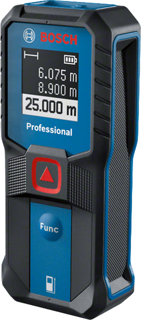 MEDIDOR LASER C/ROJO DISTANCIA 25MTS (#GLM 25-23) - BOSCH