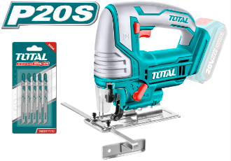 SIERRA CALADORA 20V (EQUIPO SOLO)+ ACCESORIOS #TJSLI8501 - TOTAL