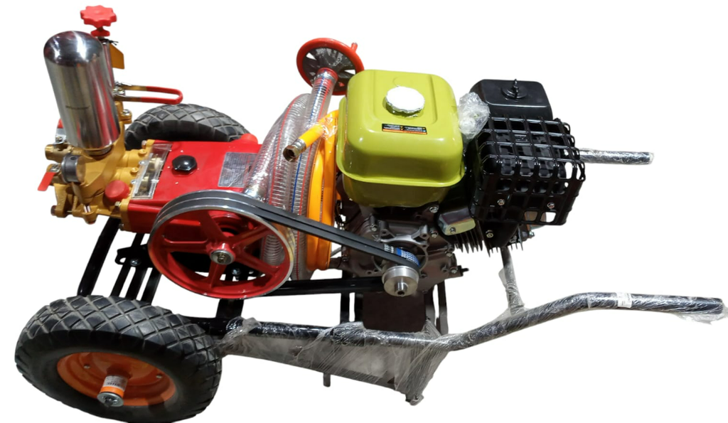 BOMBA LAVADORA FUMIGADORA / HL-120A CERAMICO/ 9HP-13HP WELKER C/CARRETA + MOT GASOLINERO BON-P-GE-13.0HP BONHOEFFER S/ MANGUERA