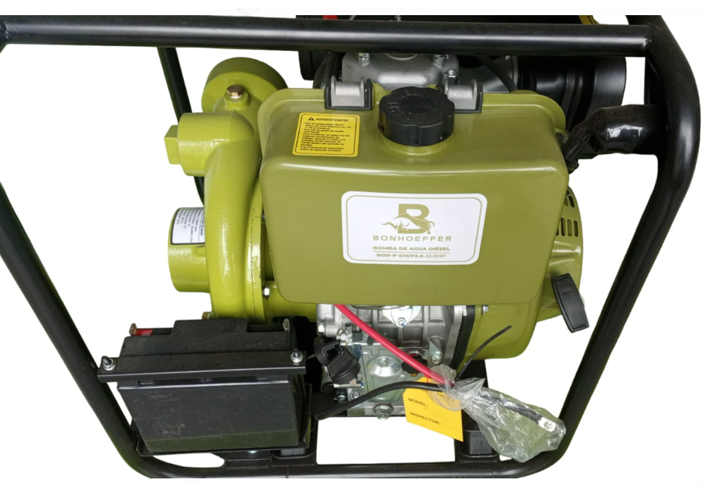 BOMBA DE AGUA DIESEL (#BON-P-DWP3.0-12.0HP) - BONHOEFFER