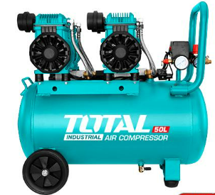 COMPRESORA DE AIRE 50 LITROS SILENCIOSA  3.5HP  (#TCS2240508-5) - TOTAL