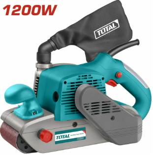 LIJADORA DE BANDA ELECTRICA / 1200W #TBS12001 - TOTAL