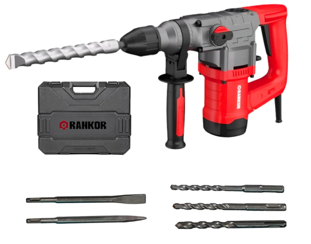 ROTOMARTILLO PERFORADOR SDS PLUS 1050W 4.5JOULES (#RH105001) - RANKOR