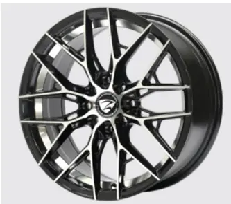 JUEGO AROS AUTOS (16"x7.0) (8×100/114.3) 35 73.1 MB+UC #FWJ013 - ZEHLENDORF 