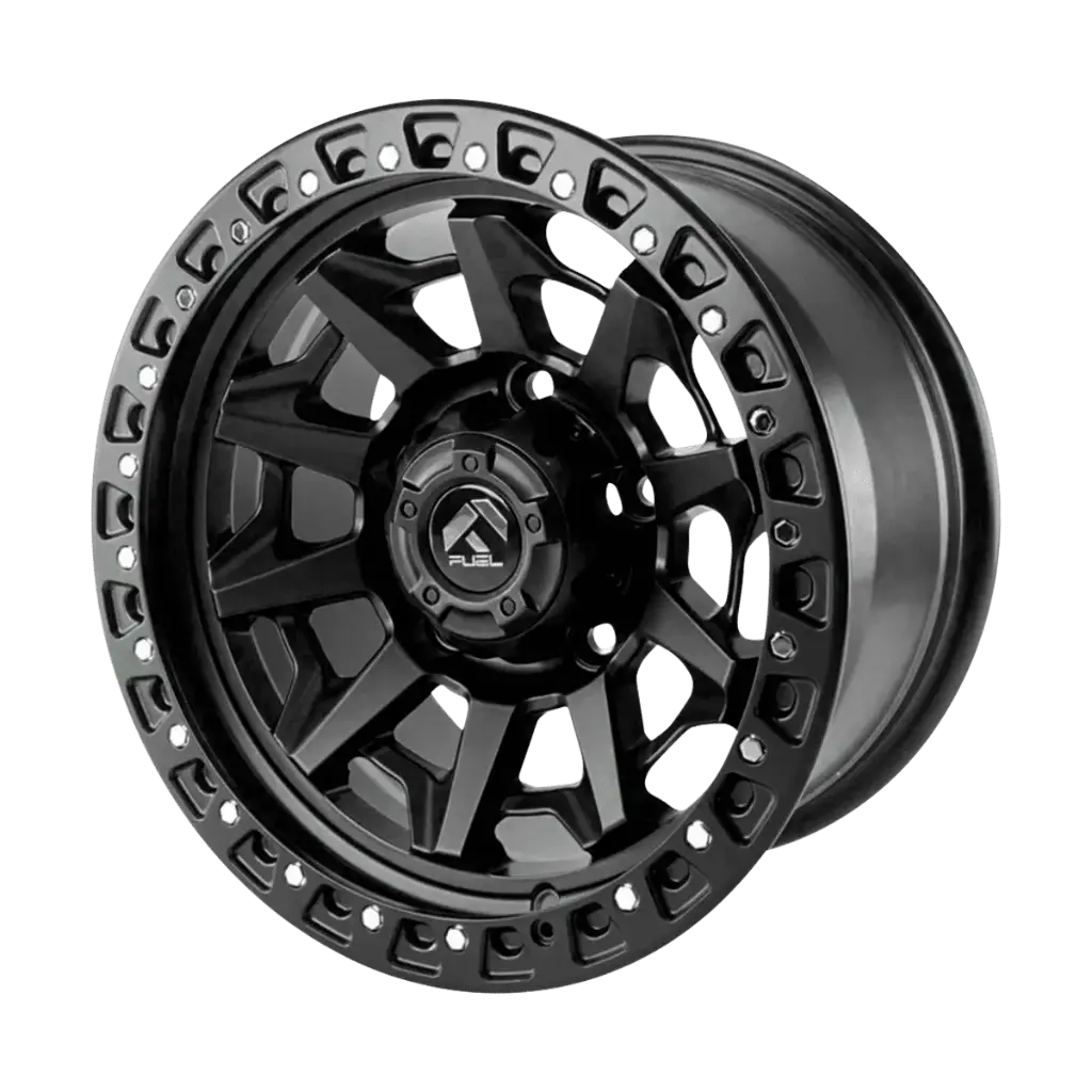 JUEGO AROS CAMIONETA (18"x9.0) (5x114) 0 73.1 MATT BLACK  #ES127- ZEHLENDORF 
