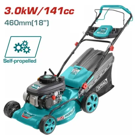 CORTADORA DE CESPED 4-TIEMPOS INDUSTRIAL 18" 4.0HP 2600RPM 460MM #TGT141182 - TOTAL