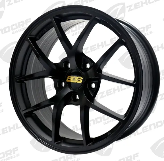 JUEGO AROS AUTOS (14"x7.0) (8x100/114.3) 73.1  MATT BLACK #H2586 - ZEHLENDORF 