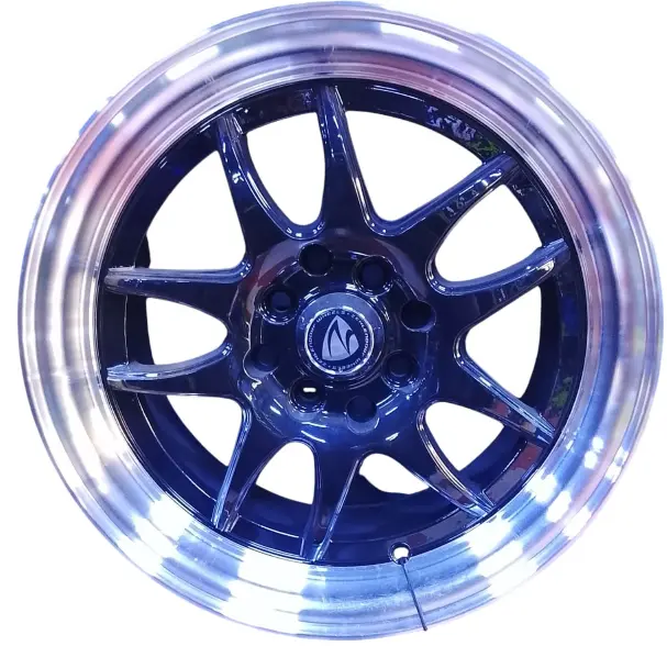 JUEGO AROS (15"x7.0) (8x100/114.3) 30 73.1  BLACK ML #4238/(ZH121) - ZEHLENDORF