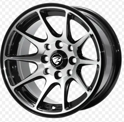 JUEGO AROS (15"x7.0) (8x100/114.3)  35  73.1 MATT BLACK #H875/(ZH110) - ZEHLENDORF