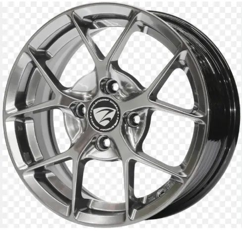 JUEGO AROS (17"x9.0) (5x100/114.3) 20 73.1  BLACK MACHINE LIP #H111/(ZH10) - ZEHLENDORF