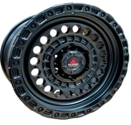 JUEGO AROS CAMIONETA (17"x9.0) (6x139.7) 0 110.1 MATT BLACK #H8867 - ZEHLENDORF