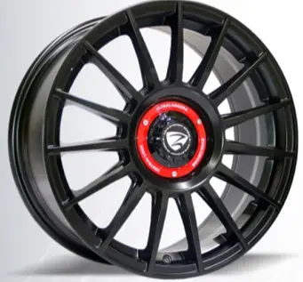 JUEGO AROS SUV / AUTOS (17"x7.5) (10x100/114.3)  40 73.1 BLACK #F7728 - ZEHLENDORF
