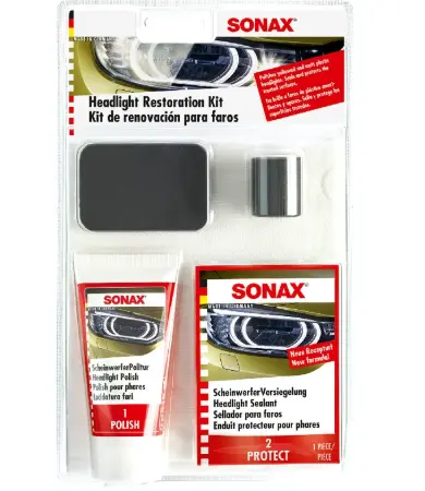 SET RESTAURADOR DE FAROS 75ML #47.405.941 - SONAX
