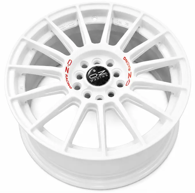 JUEGO DE AROS (16"x7.0) (10x100/114.3) ET35 CB73.1 WHITE + MILLING #VAR-8708-DM-DX587 - VARELOX