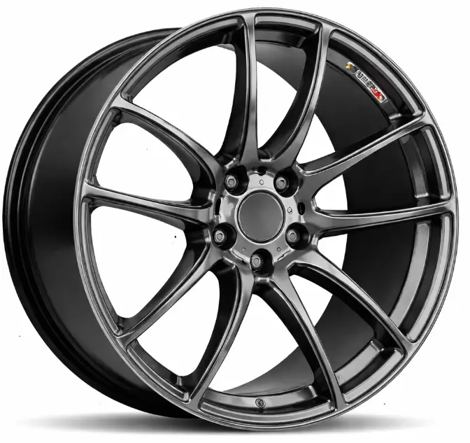 JUEGO AROS (17"x7.5) (5x114.3) ET:40 73.1 HYPER BLACK #(MK-505) - MARCKEEP WHEELS