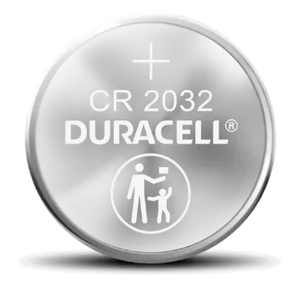 PILA LITHIUM 3V (BLISTER DE 5 UNIDADES) #CR-2032DU - DURACELL