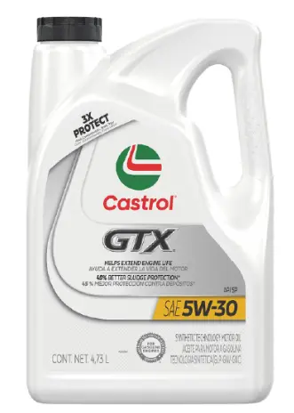ACEITE SINTETICO GTX 5W-30 (4.73 LITROS) - CASTROL  