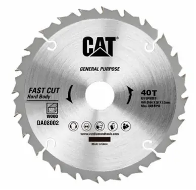 DISCO SIERRA CIRCULAR 7.1/4" 40D #CACCDS8002 CAT 