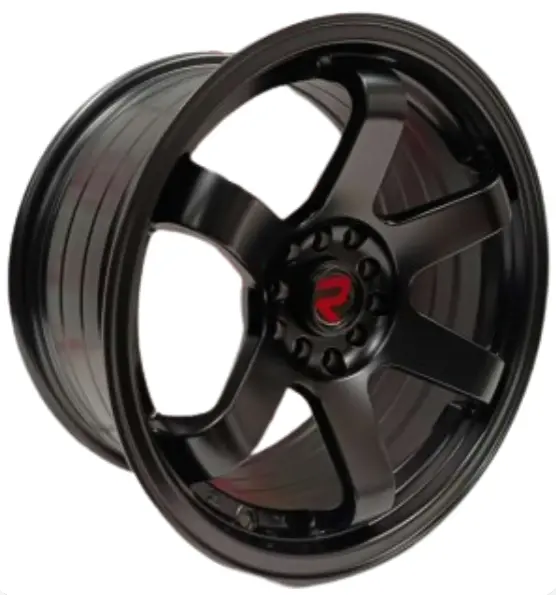 JUEGO DE AROS (16"x8.0)(10x100/114.3) ET 20 CB 73.1 BLKM #6003 #1641 - ROMAX 