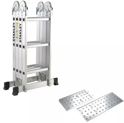 [PR/08138] ESCALERA ARTICULADA DE ALUMINIO / MULTIPOSICION 4X3 #STXLD-AY503 - STANLEY