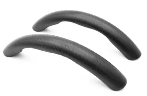 [PR/08163] CUBRE VOLANTE NEGRO BRILLANTE FIBRA DE CARBONO (2 PIEZAS) #JET DAM-1X BK - SPARCO