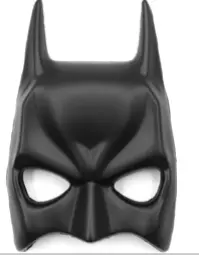 [PR/08170] EMBLEMA METALICO MASCARA BATMAN NEGRO #JET BATMAN BK - SPARCO