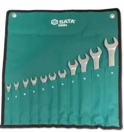 [PR/08187] JUEGO DE LLAVE MIXTA 8-24MM (11 PIEZAS) #ST09064 - SATA