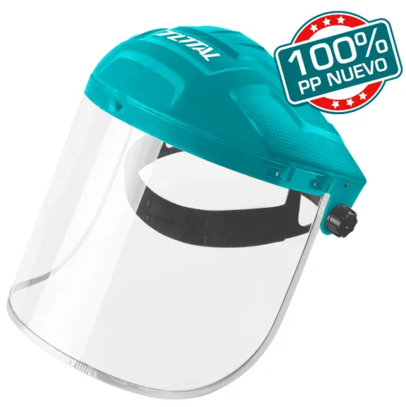CARETA TRANSPARENTE 100% NEW PP ANTI IMPACTO (39x20CM) #TSP631 - TOTAL