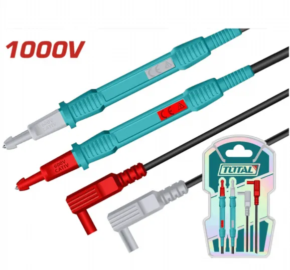 SET CABLES PARA MULTÍMETRO 1000V #TMT31001 - TOTAL