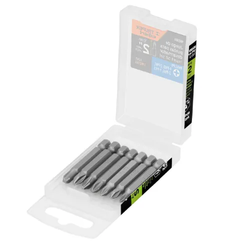 SET DE PUNTAS DE CRUZ COMBINADAS 2" (7 PIEZAS) #100504 - TRUPER