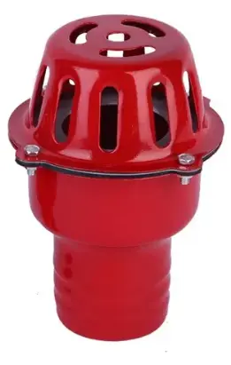 VALVULA CHECK CON CANASTILLA ROJA 4" - ALTERNATIVO