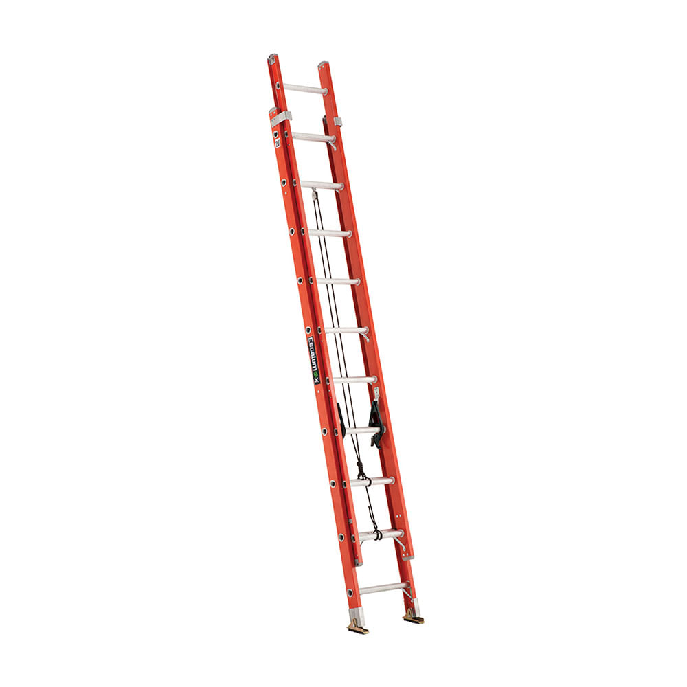 ESCALERA TELESCOPICA  /24 PASOS / FIBRA DE VIDRIO #16757 - TRUPER